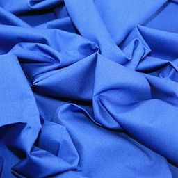 Bini Fabrics Golden Royal Blue Plain Rose & Hubble Cotton Poplin Fabric Use for Dress, Kurti, Decoration, Pillow Case, Bed Cover Ect. 36" Width. (2 Meter)-5