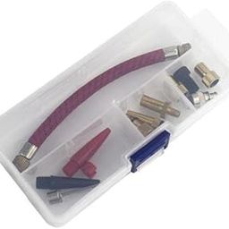 ATORSE 2xBicycle Tyre Tire Hand Air Pump Inflator Extension Replacement Hose Tube- Sporting Goods- Cycling- Bicycle Accessories- Pumps-image-63