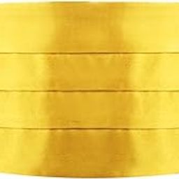 peluche Golden Cummerbund Set for Men-picture-36