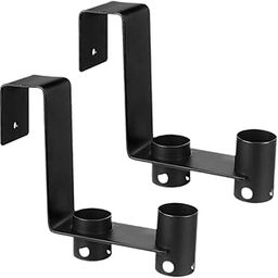 FABLOFT® 2X Pool Fence Hooks Pool Pole Hanger for Brushes Skimmers Cleaning Accessory-picture-13