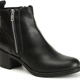 carlton london Women's Classic Boots with Ziper,Block Heel,Ankle Boots,Casual Boots-picture-28