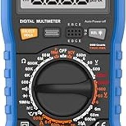 Mextech DT603A 3⅚ Digit True RMS Multimeter 6000 Counts 2000V AC/DC, 20A AC/DC-image-12