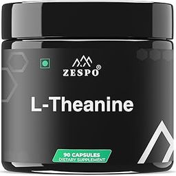Zespo L-Theanine 200mg | Plant-Based Amino Acid Supplement | Non-GMO & Vegan | 90 Veg Capsules-45