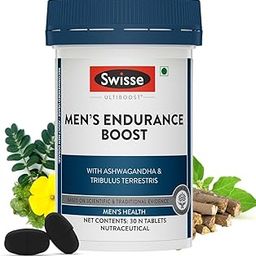 Swisse Men’s Endurance Boost with 150mg Ashwagandha, 80mg Tribulus Terrestris (Gokshura) & Taurine for Performance Boost - Manufactured in Australia - Boosts Strength & Performance (30 Tablets)-21