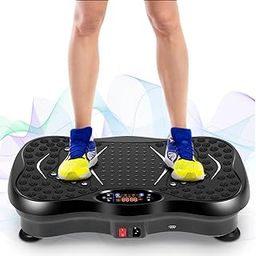EVOLAND Vibration Plates, Home Fitness Exercise Machine with Bluetooth Speaker, Vibration Fitness Workout - UK Standard Plug-image-22