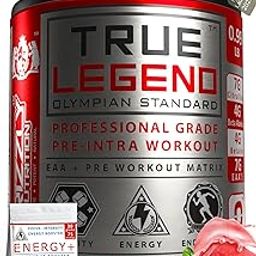 Grizzly Nutrition, True Legend, Olympian class Pre Workout 450 gram, With Energy caffeine pack, Citrulline +32 performance boosters, 16 EAA's, 2025 Flagship Edition, Watermelon - Dual Stage formula-image-65