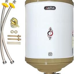 ACTIVA 35 L Storage 2 KVA 5 Star Geyser with Special Anti Rust Coating Body with ABS TOP Bottom Amazon (Ivory) with Free Installation Kit and adjustable outer thermostat 2 years warranty-image-88