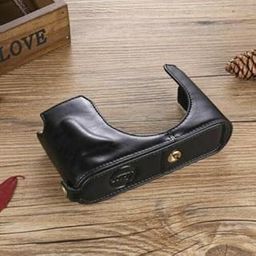 1PC Handmade Leather Half Case Cover Fit for Leica Camera Typ116 Q/QP Q2 Q-P (for Leica Q2(Black))-picture-16