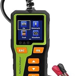 CALANDIS™ Portable Car Battery Tester Auto Tester Tool for Trucks Van Motorcycles | Battery Testers | Battery Testers & Chargers | Automotive Tools & Supplies-11