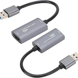 Video Capture Card, 4K Cam Link Card HDMI to USB 3.0 Capture Card, Full 1080P60FPS Video Capture Device for Gaming Streaming, for ipad Mac OS System Windows PS4 PS5, Steam Switch Xbox1-13