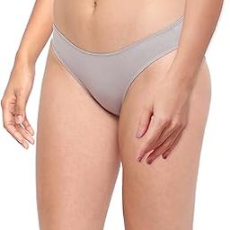 BASIICS Grace Well Antimicrobial Bikini Brief Panty for Women Grey-image-88