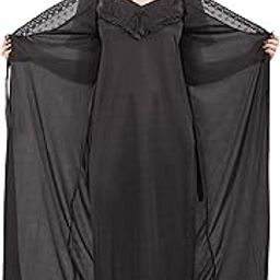 Women's Satin Solid Maxi Length Nighty with Robe (Size - Free Size) (Nightwear Set Pack of 2)-image-10