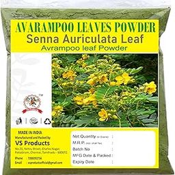 VS Products Avarampoo Leaves Powder, 100g, Avaram Ilai, Tangedu, Tarwar, Avaram, Senna Auriculata, Avrampoo Leaf Powder (Pack of 2 X 50g)-image-23