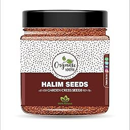 Organic 100% Halim Seeds 400g - Aliv Seeds | Garden Cress Seeds | Haleem Seeds-image-57