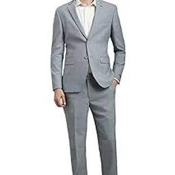 louis philippe Men's Polyester Blend Two Piece Suit-Dress Set-picture-39
