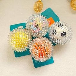 RV Paws Large Size Spike Ball - Squeaky Dog Toy with Inner Ball - Suitable for Large & Medium Breeds - 1 Pack-image-41