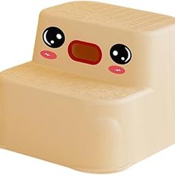 ARTISOUL® Cartoon Step Stool Kids Two Step Stool for Read Books Guest Rooms Play Piano White | Furniture | Benches & Stools-image-50