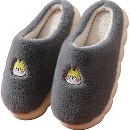 Slipper for Men and Women Flip Flops Winter Woolen Indoor Carpet Slippers for Bedroom Sandals-image-78