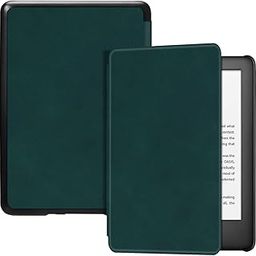BOZHUORUI Slim Case for Kindle 10th Generation (2019 Release,Model J9G29R) - Lightweight Premium PU Leather Protective Cover with Auto Sleep/Wake (Green)-image-17