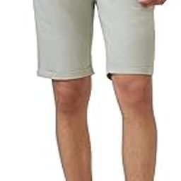 Men Regular Fit Twill Pattern Cotton Blend Casual Shorts (Size: 36)-CMHQ00586-N3 Green-image-91