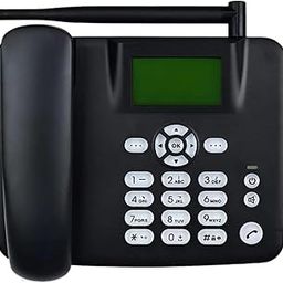 Raptas (𝟓 𝐘𝐞𝐚𝐫 𝐖𝐚𝐫𝐫𝐚𝐧𝐭𝐲) Wireless GSM Landline Phone with SIM Slot – LCD Display, Call Logs, Loud Speakerphone & Antenna – Ideal for Homes, Offices, Hotels & Shops – No Wired Line Needed-10
