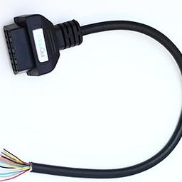 MapOut24 obd2 female connector OBD2 16 Pin cable Extension Plug Wire Cable 16 pin obd female connector to extension cable 16 core cable female with wire…SMPL059-12