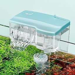 Nepall 3W Transparent Hang-On-Back Aquarium Filter with Surface Skimmer | Fits 2 Feet Fish Tanks | Multi-Layer Filter Pad, Adjustable Flow | Ideal for Planted Aquariums-21