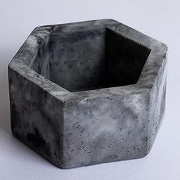 Hexo Nero Marble - Geometric Hexagonal Ashtray Bowl for Smoking-22