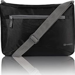 Unisex Cross Black Body Messenger Side Sling Shoulder Laptop Bag-74