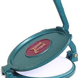Iron Roti Maker With Mica Plate 18.5 CM | Heavy Duty Chapati, Khakhra, Papad, Puri, Empanadas, Pathiri Press Machine, Green-15
