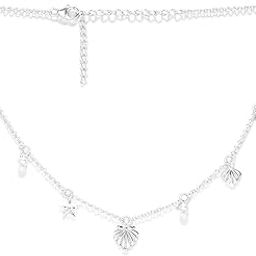 shaya by CaratLane Shell Yeah Necklace in 925 Silver for Women-picture-39