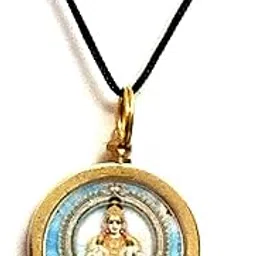 astroghar Shree God Ayyappa Swamy Yantra Mantra Brass Pendant For Men & Women-picture-45