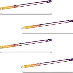 Wipro Garnet 20W Decorative Batten for Home, Office | Cool Day White (6500K) | High Voltage Protection | Surge Protection upto 4KV | Bright Light upto 100 Lumen/W | Pack of 4-10