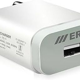 ERD TC-11 5V-1Amp Mobile Phone Wall Charger, BIS Certified Charger Adapter Without USB Data Cable (White)-28