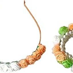 Tiranga/Tricolor Hairband with Bracelet for Girls/Women for Independence Day-image-61