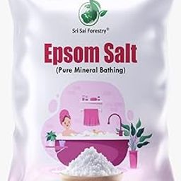 Epsom Bath Salt Crystals, Muscle & Pain Relief for Aches, 100% Pure Magnesium Sulphate Granules for Foot Soak (250)-image-30