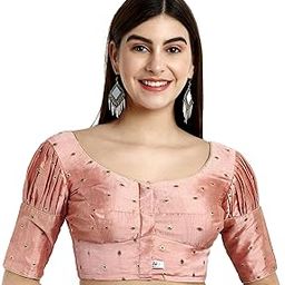 Women's Polyester Pleat Frill Sleeve Blouse-image-4