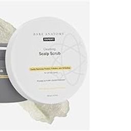 Bare Anatomy Scalp Scrub with Natural AHAs, Coconut & Sugar For Women & Men | 250g Heat Protection Spray Serum For Women & Men | Vegan |230 掳C Heat Protection 150 ml-image-29