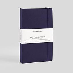 myPAPERCLIP 2025 Daily Planner, Section Thread Bound, Hand Drawn Paper Back, Medium (127 x 210 mm, 5 x 8.25 in), Aubergine-picture-21