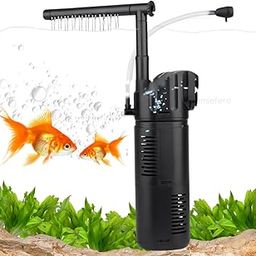 Premier Plants Internal Fountain Aquarium Filter Multi-Function Submersible Filtration Pump Efficient And Quiet Aquarium Filter for Fish Tank (BL-99E |18w | 1000L/H)-image-30