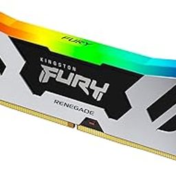 Kingston Fury Renegade RGB 32GB 6000MT/s DDR5 CL32 DIMM Desktop Memory (Kits of 2) KF560C32RSAK2-32-29