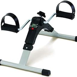 SKYBUCKET Mini Portable Cycle Pedal Exerciser with Adjustable Resistance and Digital Display - Ideal for Light Exercise of Legs & Arms, Physiotherapy, and Cardio Equipment for Home-21