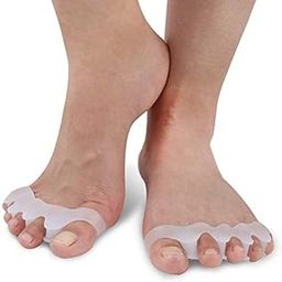 HOMELYHARBOR Toe Separator for Feet - Toe Spacers Correct Toes Yoga Silicone Hammer Toe Corrector for Women & Men - Correct Toe Straighteners for Overlapping Toes-20