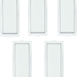 Anchor by Panasonic 6 A Polycarbonate Roma One Way Switch (White, Pack of 5)-12