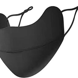 UJEAVETTE Adjustable Comfort Mask Breathable Mask Three dimensional for Men Women Work Black-image-3