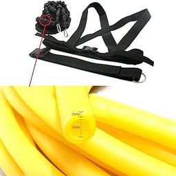 CALANDIS™ Shoulder Harness Pull Sled Drag Power Speed Weight Training Strap 5Meters | Training Aids | Football | Team Sports-image-44