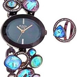 Raga Moments of Joy Mother of Pearl Dial Women Analog Watch with Metal Strap-NS95126QM01F/NT95126QM01F-image-38