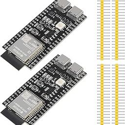 2PCS ESP32-S3-DevKitC-1-N16R8 ESP32-S3 Development Board Wi-Fi + BLE MCU Module Integrates Complete Wi-Fi and BLE Functions for Arduino-52