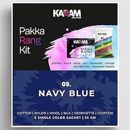 Kadam Pakka Rang Fabric Dye Colour | 25g Pack | Includes DyFix Color Fixer | Permanent Fabric Dyes for Old Faded Jeans and Clothes (Dark Blue)-21