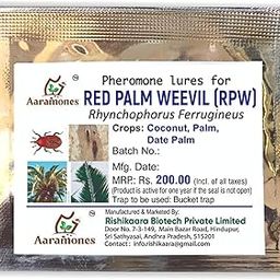 AARAMONES| RED Palm Weevil Lures(Pack of 5 Lures only) Pheromone Lure for Red Palm Weevil (Rhynchophorus ferrugineus)-image-29